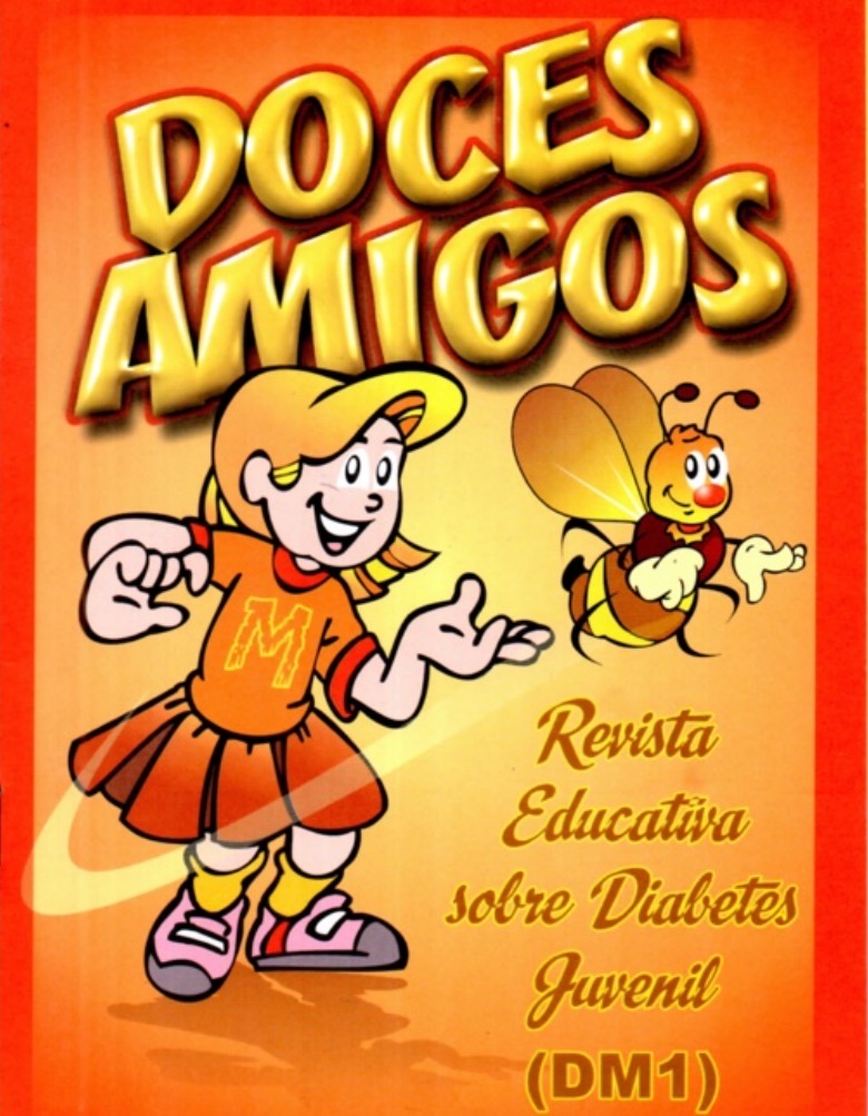 Capa da Revista Educativa sobre Diabetes Juvenil